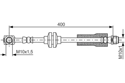 BOSCH 1 987 481 803 Fren Hortumu 13399770 564016