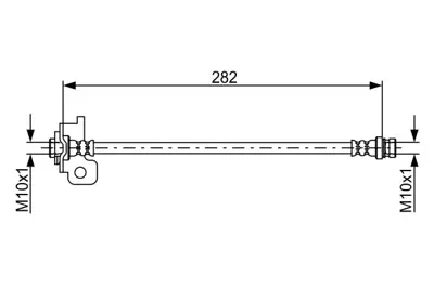 BOSCH 1 987 481 888 Fren Hortumu 587381G000