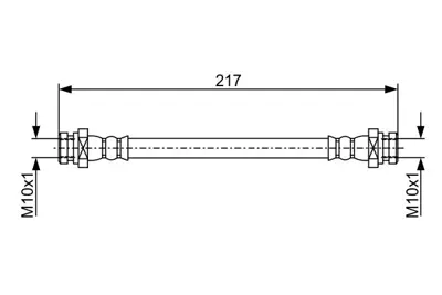 BOSCH 1 987 481 962 Fren Hortumu MR289286
