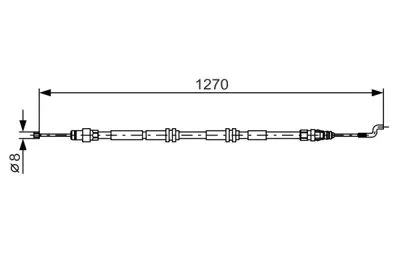 BOSCH 1 987 482 014 Fren Bakim Ve Tamır Ürünlerı 7H8609701G