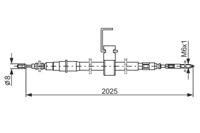 BOSCH 1 987 482 256 Fren Bakim Ve Tamır Ürünlerı 8967630