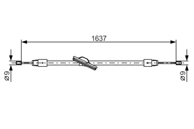 BOSCH 1 987 482 330 Fren Bakim Ve Tamır Ürünlerı A2044201385