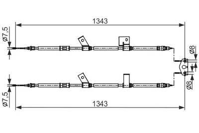 BOSCH 1 987 482 564 Fren Bakim Ve Tamır Ürünlerı 522141