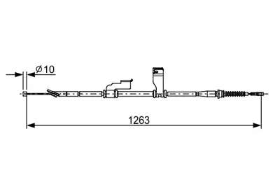 BOSCH 1 987 482 617 Fren Bakim Ve Tamır Ürünlerı 597700X300