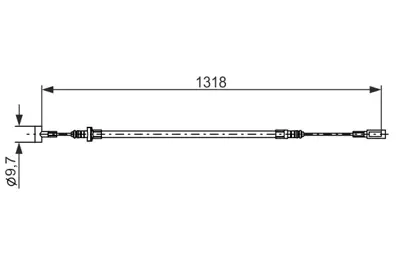BOSCH 1 987 482 893 El Fren Telı Iveco Daıly Iıı 35 S13 99>07 500322988