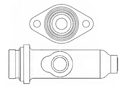 BOSCH F 026 003 044 Ana Fren Sılındırı 404 404 1.5  404 1.6  404 1.9 Dıesel 460182