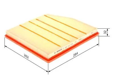 BOSCH F 026 400 575 Hava Fıltresı 13717599285