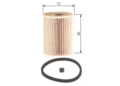 BOSCH F 026 402 093 Dızel Fıltre Astra; Zafıra; 03-Wrz; Combo; Corsa; Vectra; 05-Wrz 95516131