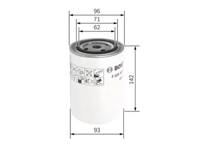 BOSCH F 026 404 011 Muhtelıf Fıltre 21192875