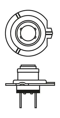 BOSCH 1 987 301 170 Ampul - Gigalight Plus 120 - 12 V - H7 - 55 W - Px26d H7 