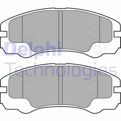 DELPHI LP1552 Ön Fren Balatası Frontera-B 1605978 93173154 97201441 97227235 1605084 1605002 93169003 1605620 1605852 1605913