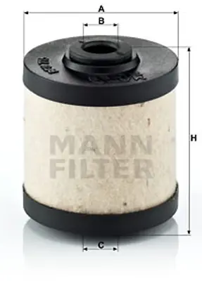 MANN FILTER BFU 715 Fıltre 1168402