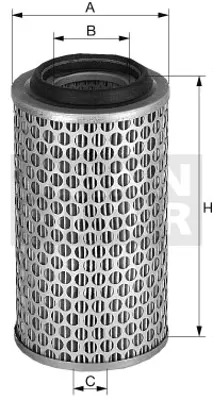 MANN FILTER C 1344 Fıltre 