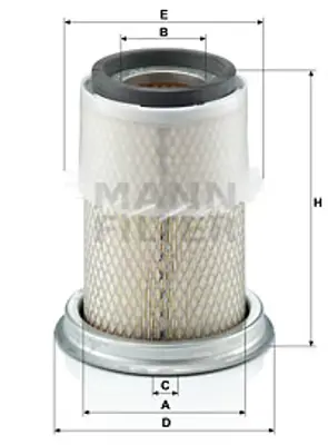 MANN FILTER C 14 123 Fıltre 