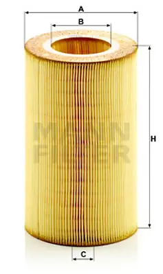 MANN FILTER C 14 178 Hava Fıltresı Saab 5465653