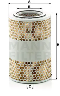 MANN FILTER C 15 124/4 Fıltre 