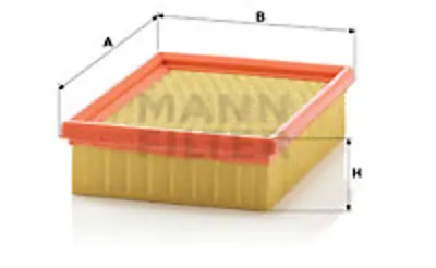 MANN FILTER C 2068 Hava Fıltresı 1444L7 89FF9601AA