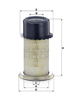 MANN FILTER C 21 012 Fıltre 