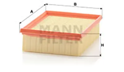 MANN FILTER C 2192 Hava Fıltresı 206 1.9d 2.0 Hdı 2.0 16v Xsara 1.9d  2.0 16v Xsara Pıcasso 98>05 1444VR OK72C23603