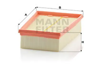 MANN FILTER C 2433/2 Hava Fıltresı 16546JD20B 16546JG70A