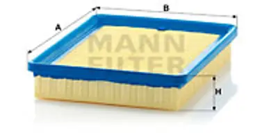 MANN FILTER C 2469 Hava Fıltresı Hyundaı 2811337101AT