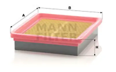 MANN FILTER C 2477 Hava Fıltresı Ford 890X9601CA E5D323603A9A