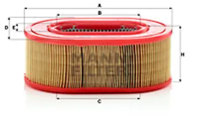 MANN FILTER C 25 124 Fıltre 