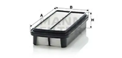 MANN FILTER C 2524 Hava Fıltresı Toyota 17801110808T