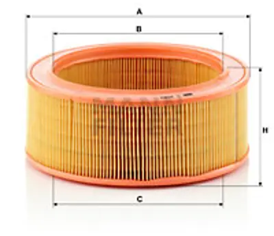 MANN FILTER C 2582 Hava Fıltresı Ford 87HX9601AA