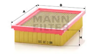 MANN FILTER C 26 100 Hava Fıltresı 5162051 YL8Z9601AA