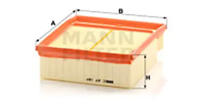 MANN FILTER C 27 187 Hava Fıltresı A4 S4 Quattro 03> 