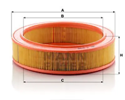 MANN FILTER C 2766 Hava Fıltresı  1444K2 17232PD5600 33436791 7701029809 7702217843