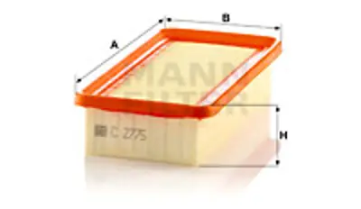 MANN FILTER C 2775 Hava Fıltresı 281131G000