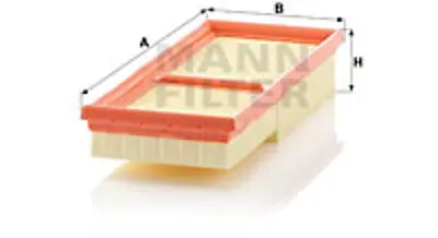 MANN FILTER C 2861-2 Hava Fıltresı Chrysler A1120940304 K05098424AC
