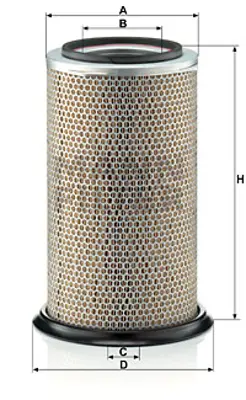 MANN FILTER C 28 750 Fıltre 