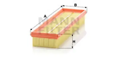 MANN FILTER C 3042/1 Hava Fıltresı Clıo I 1,2 , Express 1,2ı , Rapıd 1,2 , Twıngo 1,2 1444L6 7701036270