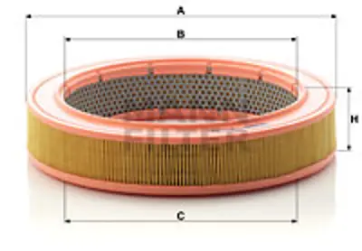 MANN FILTER C 3082 Hava Fıltresı Suzukı 1378060A00000