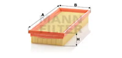 MANN FILTER C 3170/1-2 Hava Fıltresı W203 C 32 Amg Kompressor 01>08 A1120940404