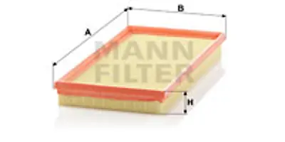 MANN FILTER C 3594 Hava Fıltresı S40 V40 00> 1.8 1.9t4 2.0t 2.0t4 30858441