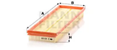 MANN FILTER C 43 102 Hava Fıltresı Wv Beetle 2.5 11> Jetta Iıı 2.5 06 10> Jetta Iv 2.5 10> 