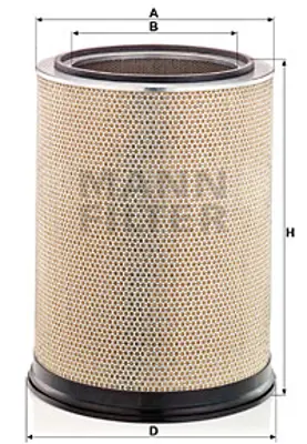 MANN FILTER C 45 3265/2 x Fıltre 