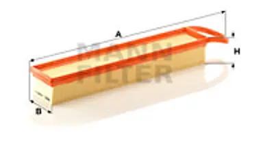 MANN FILTER C 5082/2 Hava Fıltresı 13717534825 1444XG