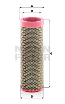 MANN FILTER CF 17 006 Hava Fıltresı (Ic) Scanıa P-G-R-T Serı 04> 1869990