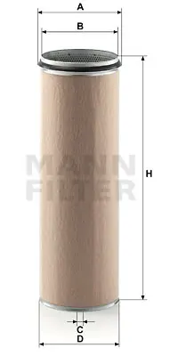 MANN FILTER CF 2100 Fıltre 41214148