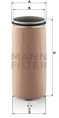 MANN FILTER CF 2100/1 Hava Fıltresı ( Ic ) Iveco Eurotrakker - Trakker 41214149