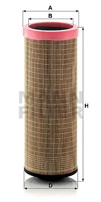 MANN FILTER CF 23 550/2 Fıltre 