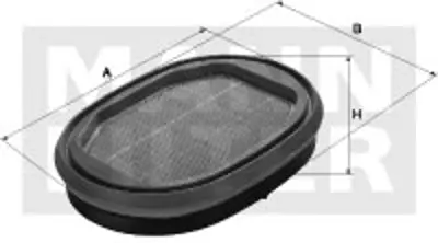 MANN FILTER CF 2550/1 Fıltre 