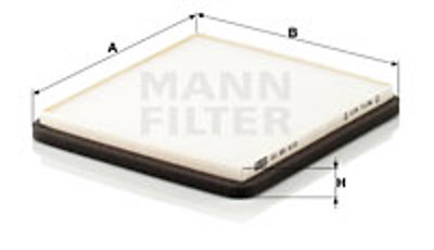 MANN FILTER CU 20 010 Polen Fıltresı 95947238