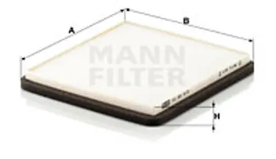 MANN FILTER CU 20 010 Polen Fıltresı 95947238