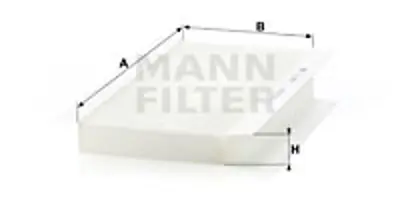 MANN FILTER CU 3567 Polen Fıltresı XS4H16N619AB